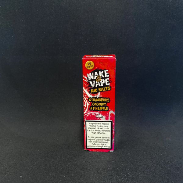 Strawberry Coconut and Pineapple Salts by Wake and