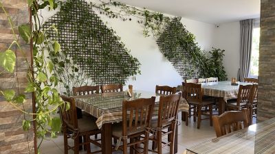 Outdoor Seating Peyia Nature Cafe Restaurant