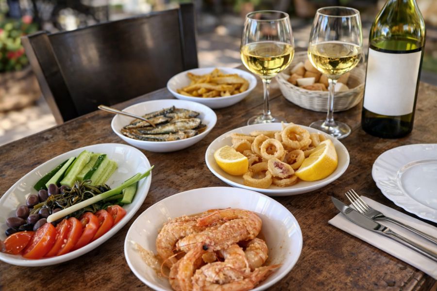 Authentic Meze Selection